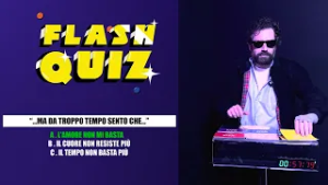 Completa la frase della canzone italiana con Tommaso Paradiso| Flash Quiz ⚡️