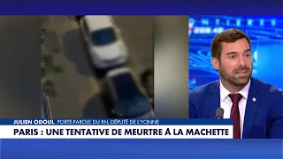 Julien Odoul: "The far-left and the left are threatening the lives of our children"