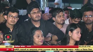 জুলাইয়ের প্রথম প্রহরে কেন্দ্রীয় শহিদ মিনারে মোমবাতি প্রজ্বলন