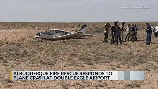 Plane veers off runway at Double Eagle airport in Albuquerque