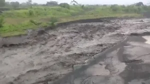 Se registra el aumento de caudal del río Pantaleón