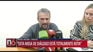 ESTA MESA DE DIÁLOGO ESTÁ TOTALMENTE ROTA