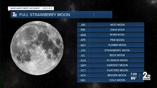 The Strawberry Moon is here