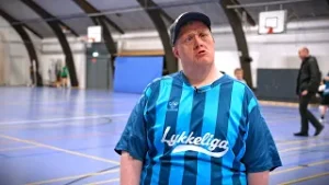 Karsten bander og svovler til håndboldtræningen