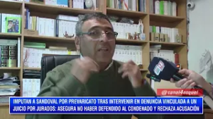 DANIEL SANDOVAL - IMPUTADO POR PREVARICATO