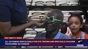 ALL GUYANESE NOW ELIGIBLE FOR EYE TESTING AND SPECTACLE VOUCHER PROGRAMME NATIONWIDE