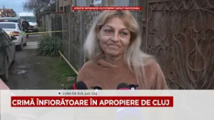 CRIMĂ ÎNFIORĂTOARE ÎN APROPIERE DE CLUJ