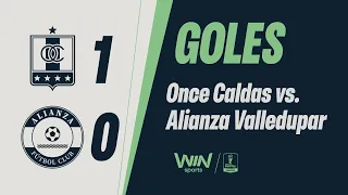 Once Caldas vs. Alianza Valledupar (goals) | 2026 Copa BetPlay Dimayor | Round of 16