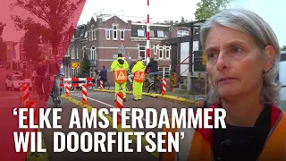 Dringen op Kabouterbrug door afzetting