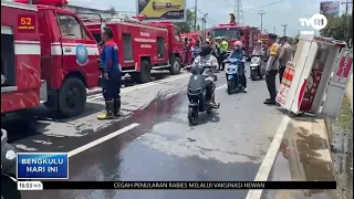 TWO SHOPHOUSES DESTROYED BY FIRE IN SEMARANG VILLAGE