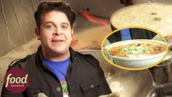 Adam Richman Takes On America's Hottest Ramen Challenge | Man V Food With Adam Richman