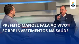 Mayor Manoel speaks live about healthcare investments