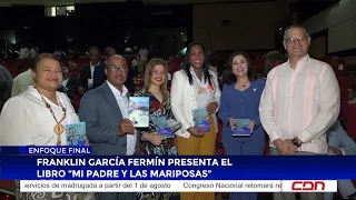 Franklin García Fermín presents the book “Mi padre y las mariposas”
