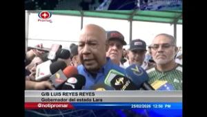 Gdor. de Lara destacó la importancia de la visita del Min. Rodríguez para impulsar la educación