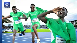 Nathaniel Wins Gold In 400mH In Glasgow, Falcons On Redemption Mission + More | Sports Tonight