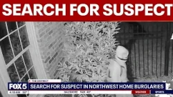 DC police seek burglary suspect caught on camera targeting 2 Northwest homes | FOX 5 AT 4AM