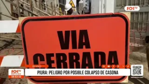 Piura: peligro por posible colapso de casona