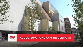 Augustová ponuka v OD Jednota Trnava