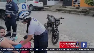 Motorcycle accident in Estelí
