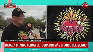 Bajada Grande forms the "World's Largest Heart" - 08/29/26