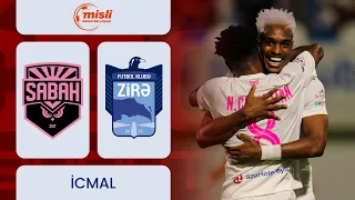 Sabah – Zirə | Misli Premyer Liqası, 4-cü tur | İCMAL