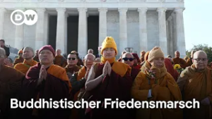 Mönche marschieren für Frieden quer durch die USA | DW Nachrichten