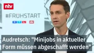 Audretsch: "Minijobs in aktueller Form müssen abgeschafft werden" | ntv
