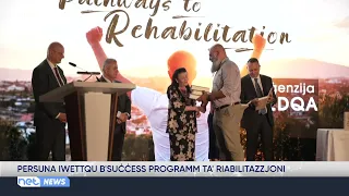 13-il persuni jtemmu b’suċċess programm ta’ riabilitazzjoni mill-Aġenzija Sedqa