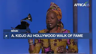 Bénin : Angélique Kidjo, une étoile sur le Hollywood Walk of Fame après 4 décennies de carrière