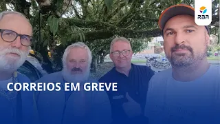Postal workers on indefinite strike