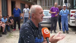 Goražde zatrpano smećem dok radnici komunalnog preduzeća štrajkuju