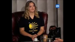 Alisa Motryuk on the EVENING TALK program
