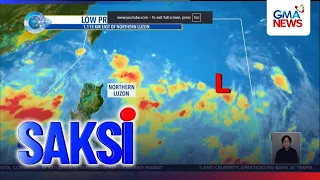 LPA na binabantayan sa silangan ng Luzon, may tsansang maging bagyo | Saksi