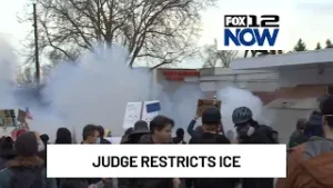 Judge restricts use of pepper balls, tear gas by federal agents at Portland ICE building