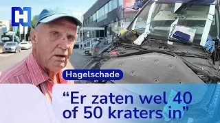 Auto repair shop brings in staff from abroad to help with damage repairs after massive hailstorm