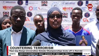 Countering Terrorism I Four-day Kenya Universities Debate Championships kicks off in Nairobi
