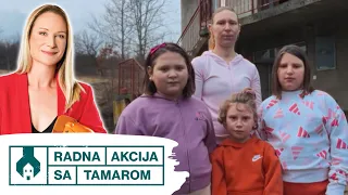 Novi početak za Jovanu i njene tri devojčice - Radna akcija sa Tamarom