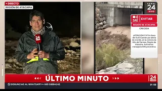 SAE alerts activated due to rising Salado and Copiapó rivers