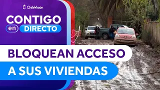 SEWERAGE WORKS: Residents report being left isolated in San Bernardo -Contigo En Directo