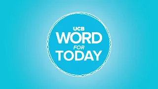 Admit your shortcomings | UCB Word For Today