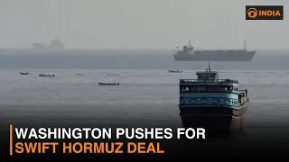 Washington Pushes for Swift Hormuz Deal & more updates | DD India Newshour | 9 PM IST