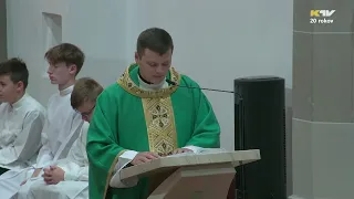 Sv. omša z Baziliky sv. Kríža - 20. 9. 2026