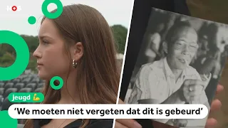 Josephine commemorates the war in the Dutch East Indies