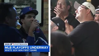 White Sox, Cubs fans pack bars as Wild Card Series begin