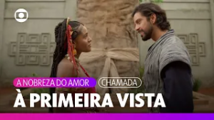 Omar se apaixona à primeira vista por Alika, a princesa de Batanga | A Nobreza do Amor | TV Globo