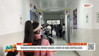 Áncash: renuevan convenio para brindar acogida a madres de niños hospitalizados