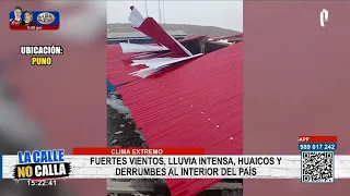 Senamhi: “There would be no connection between the strong winds and the earthquake recorded today”