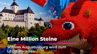 One million LEGO bricks conquer Augustusburg Castle | Saxony Television