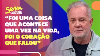 Luiz Fernando Guimarães and Adriano Medeiros get emotional talking about adopting their children