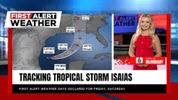 Tracking Tropical Storm Isaias and the impacts to central Alabama